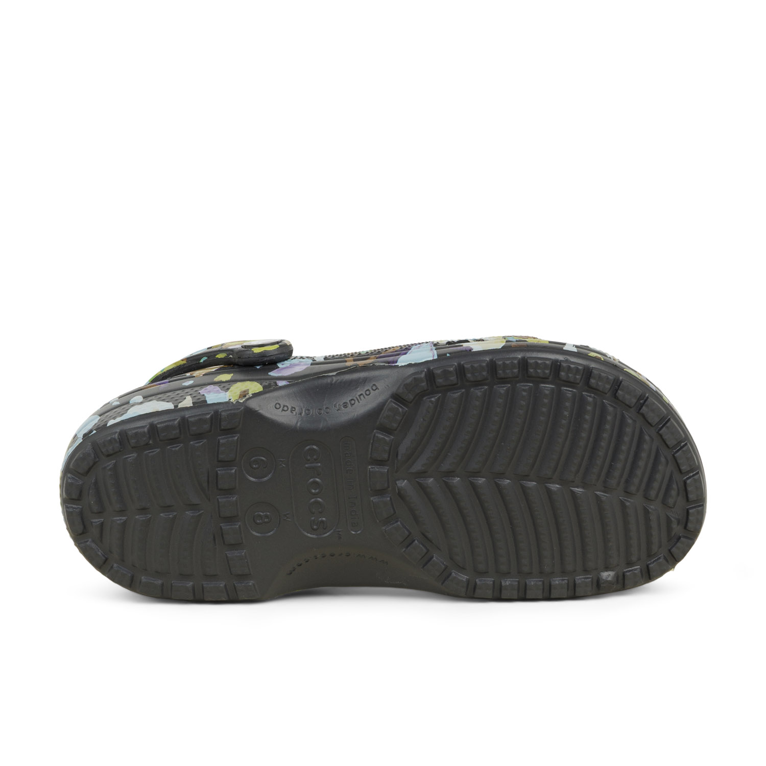 05 - CLASSIC PAINTED FLORAL CLOG - CROCS - - Synthétique