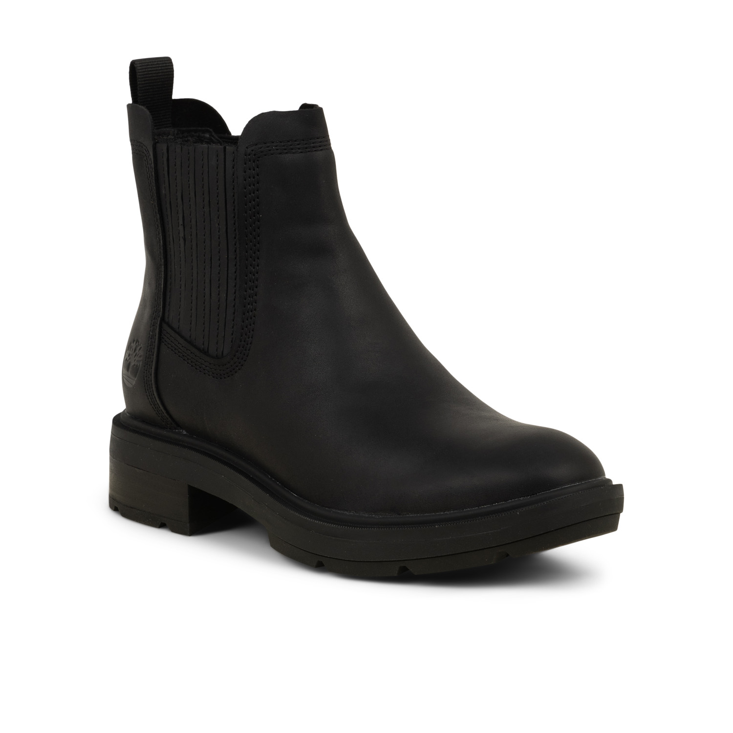 02 - Brimfield MID CHELSEA BOOT BLACK FULL GRAIN - TIMBERLAND -  - Cuir