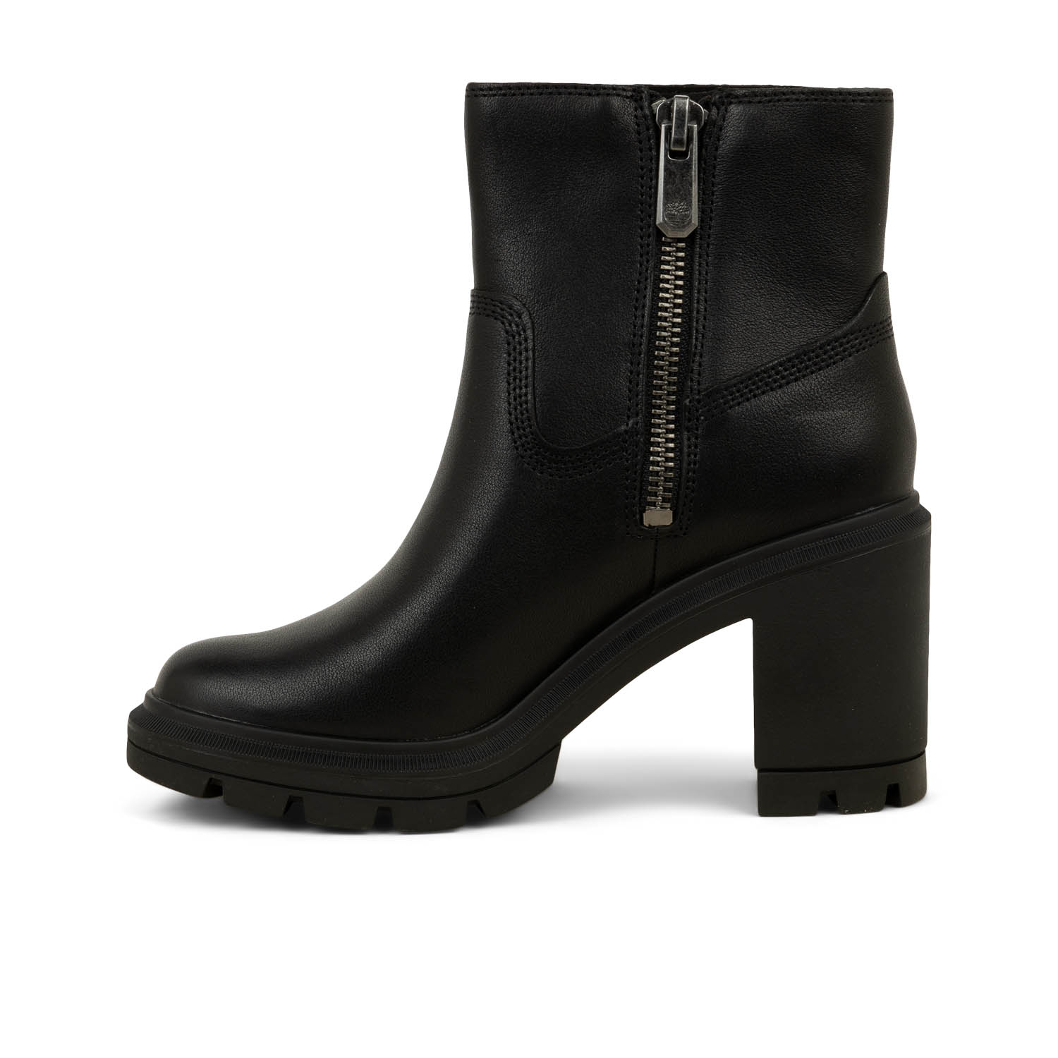 04 - ALLINGTON HEIGHTS MID ZIP UP BOOT BLACK FULL GRAIN - TIMBERLAND -  - Cuir