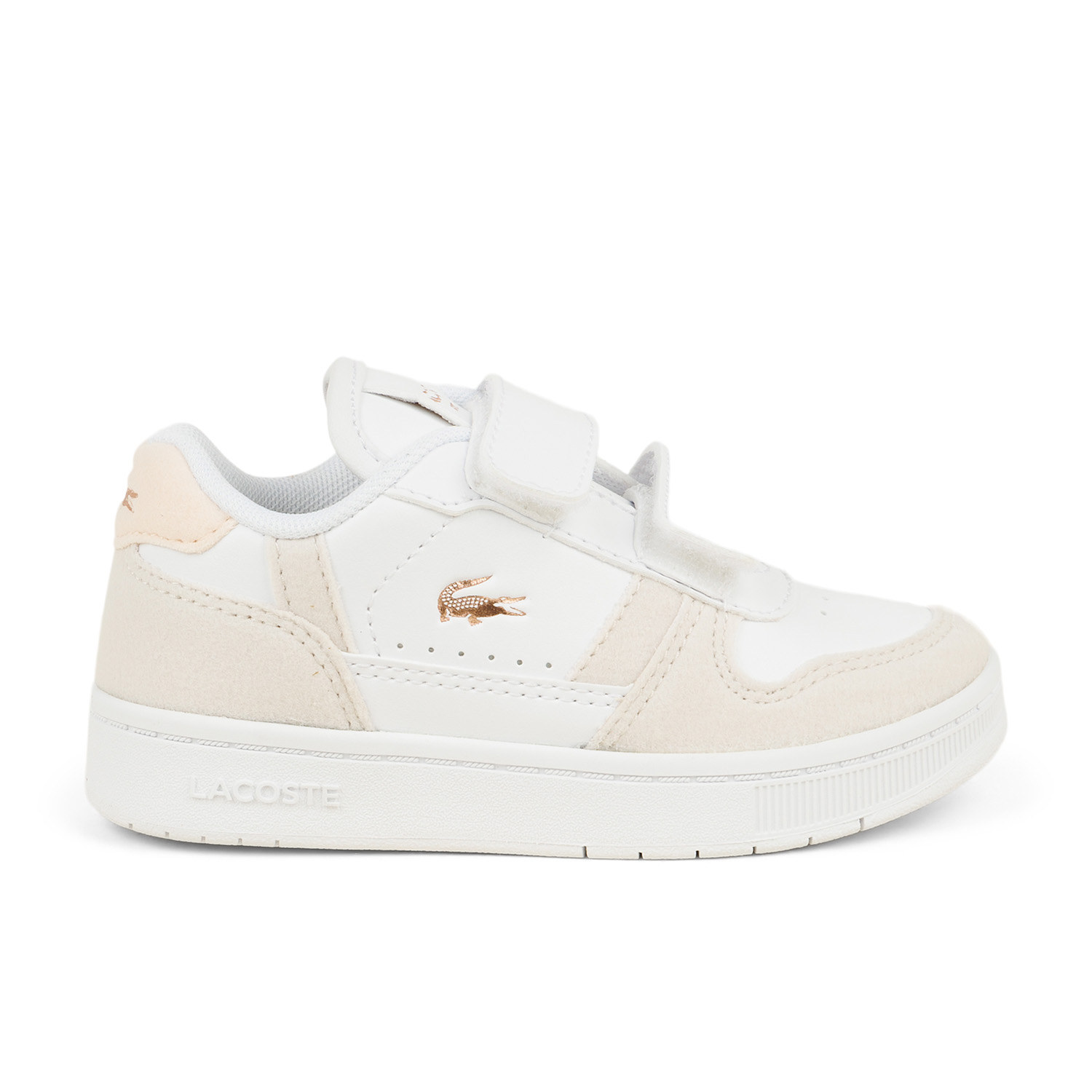 01 - T CLIP VELCRO  - LACOSTE -  - Cuir