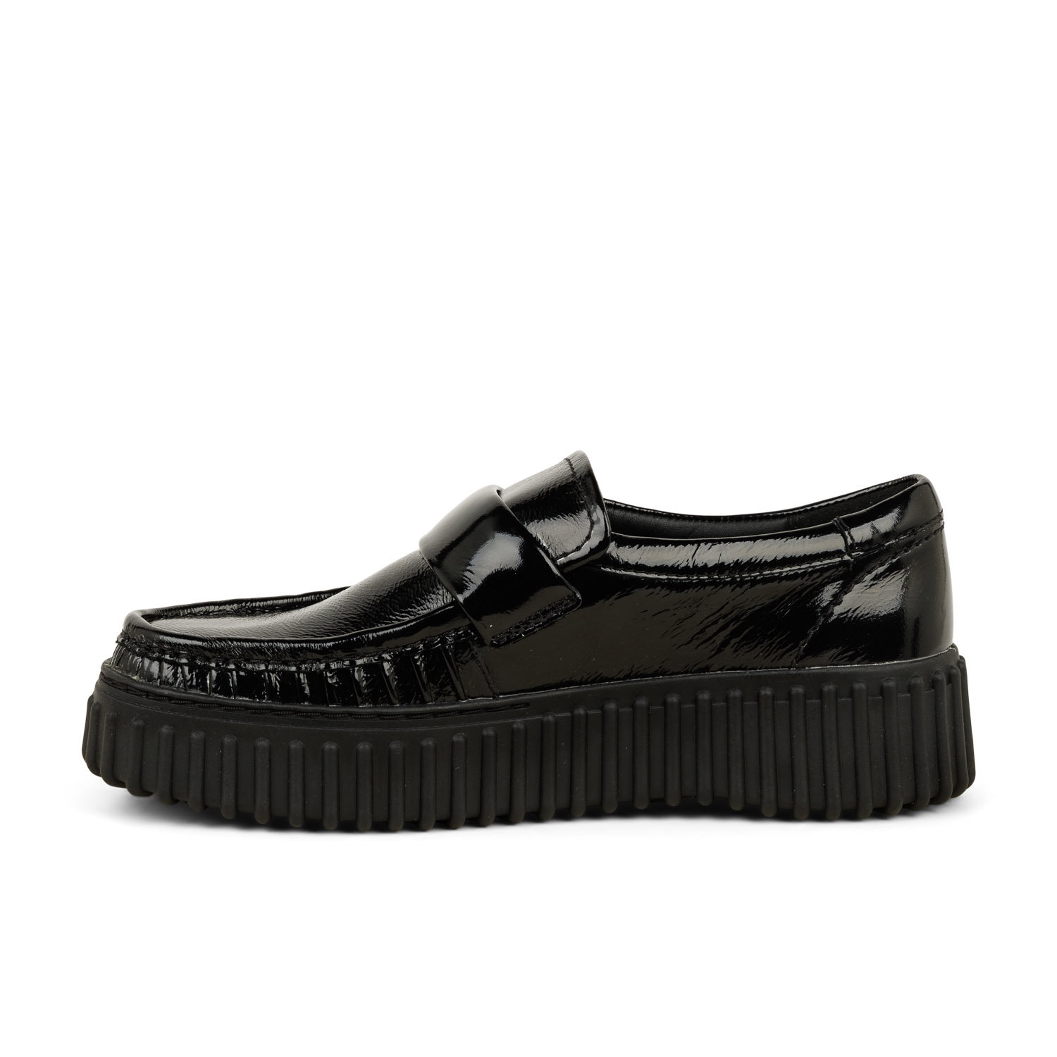 04 - TORHILL MOC  - CLARKS -  - Cuir verni