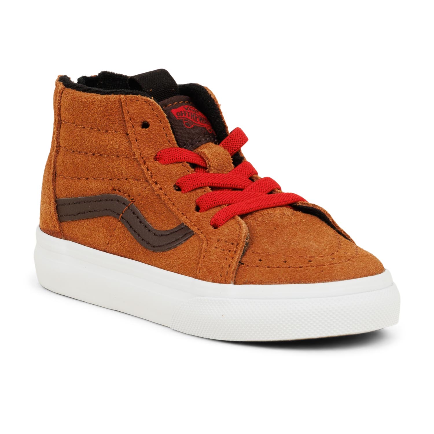 02 - SK8 HI ZIP - VANS -  - Cuir / textile