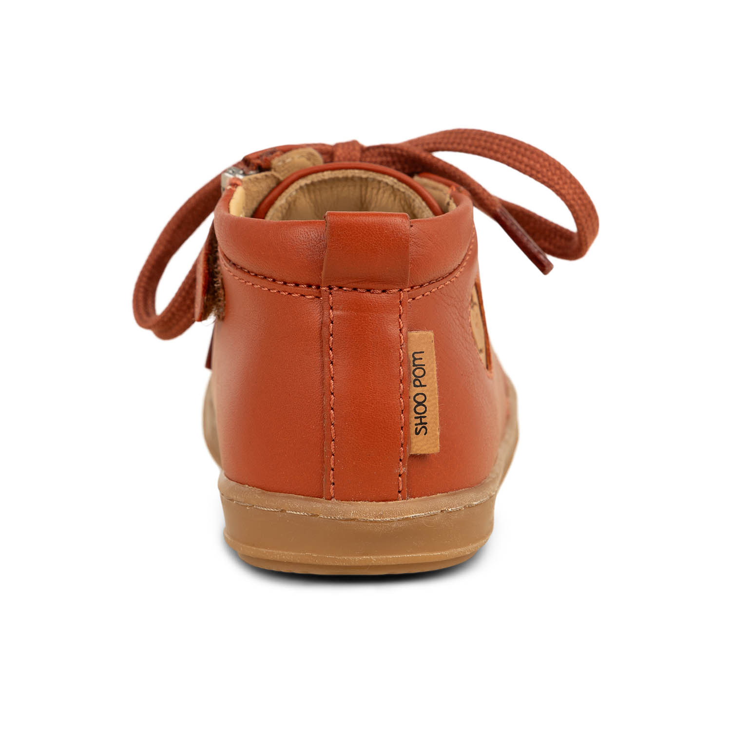 03 - BOUBA ZIP LACE - SHOO POM -  - Cuir