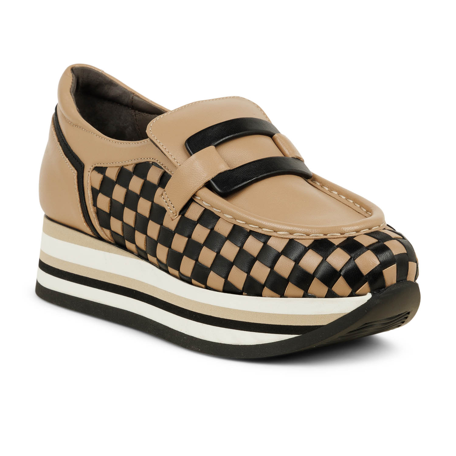 02 - TRESSE BI   - SOFTWAVES -  - Cuir