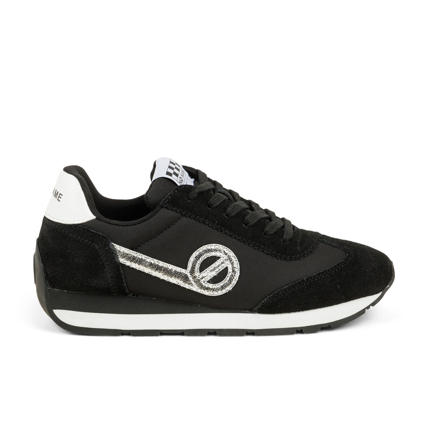 01 - CITY RUN JOGGER  - NO NAME -  - Cuir / textile