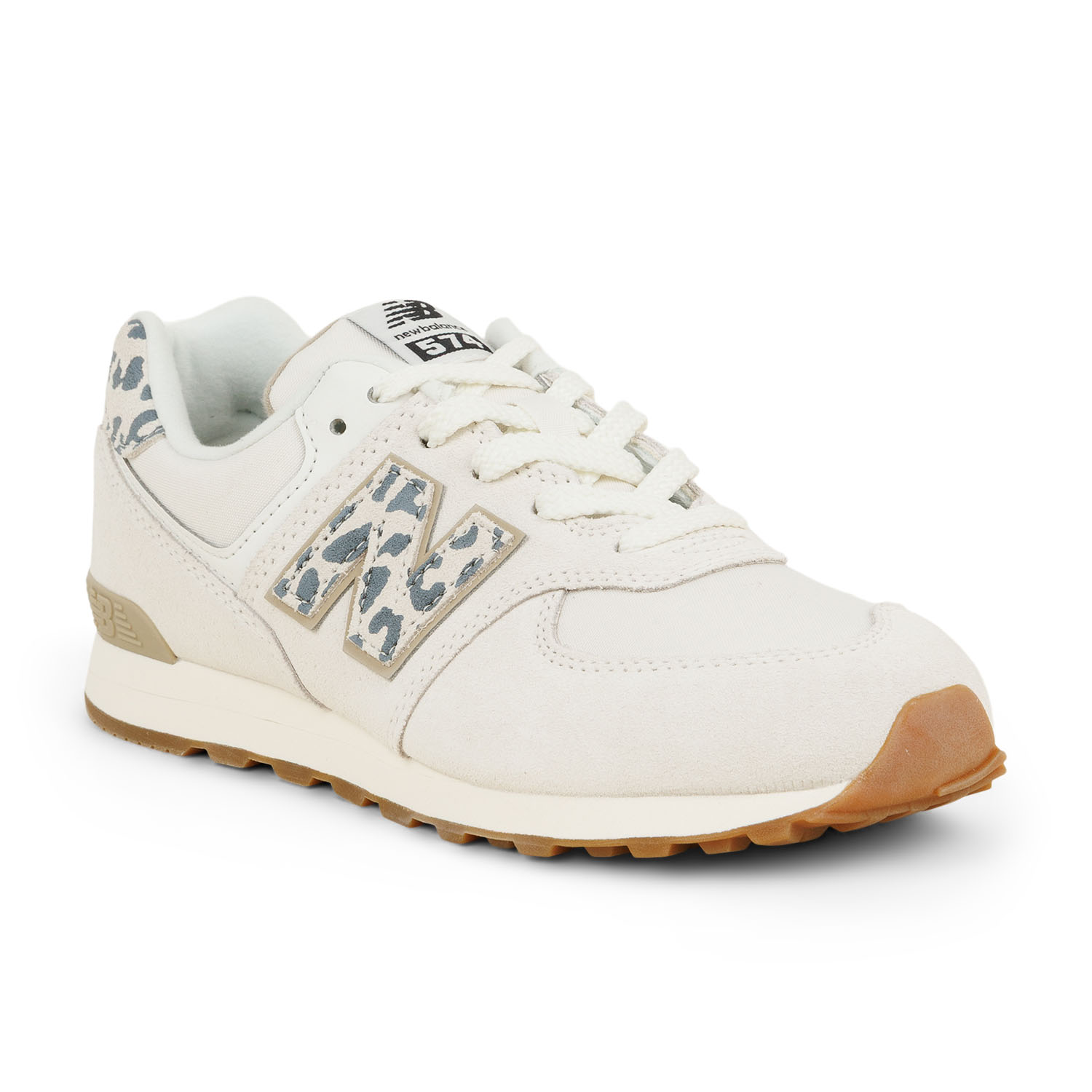 02 - 574 - NEW BALANCE -  - Croûte de cuir