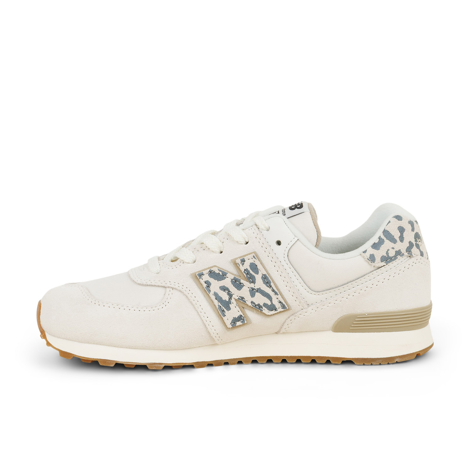 04 - 574 - NEW BALANCE -  - Croûte de cuir