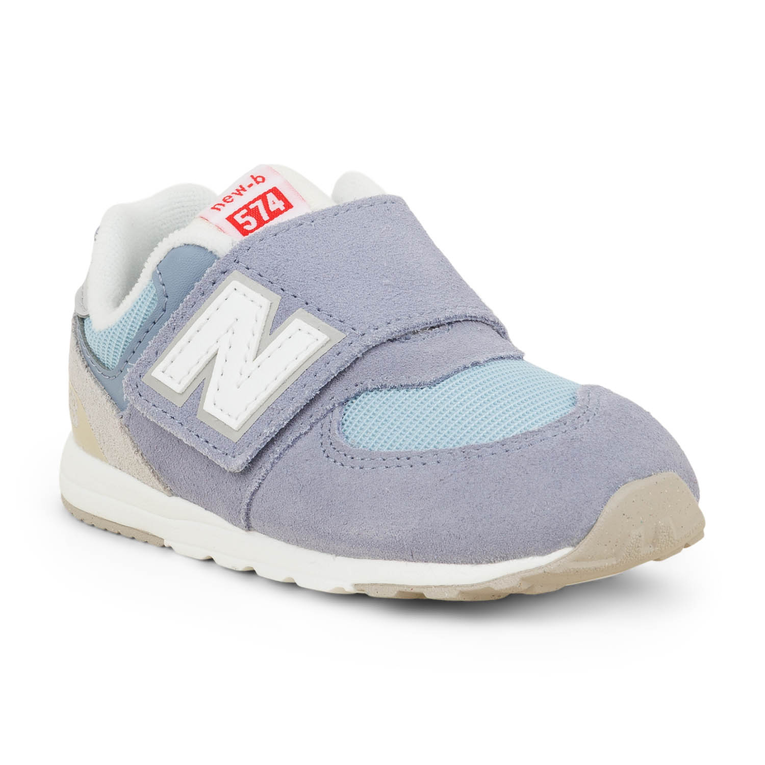 02 - 574 VELCRO - NEW BALANCE -  - Croûte de cuir