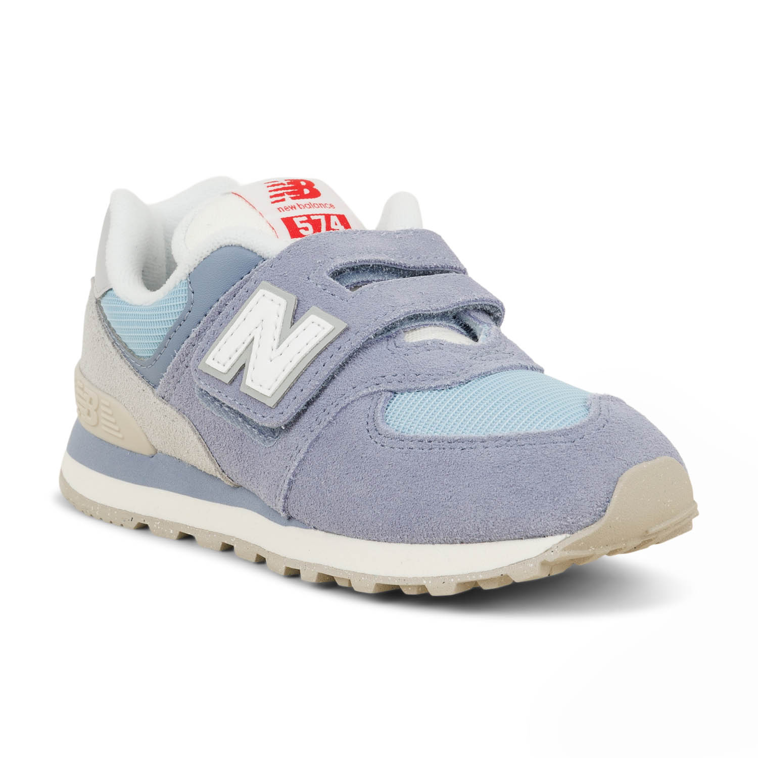 02 - 574 VELCRO - NEW BALANCE -  - Croûte de cuir