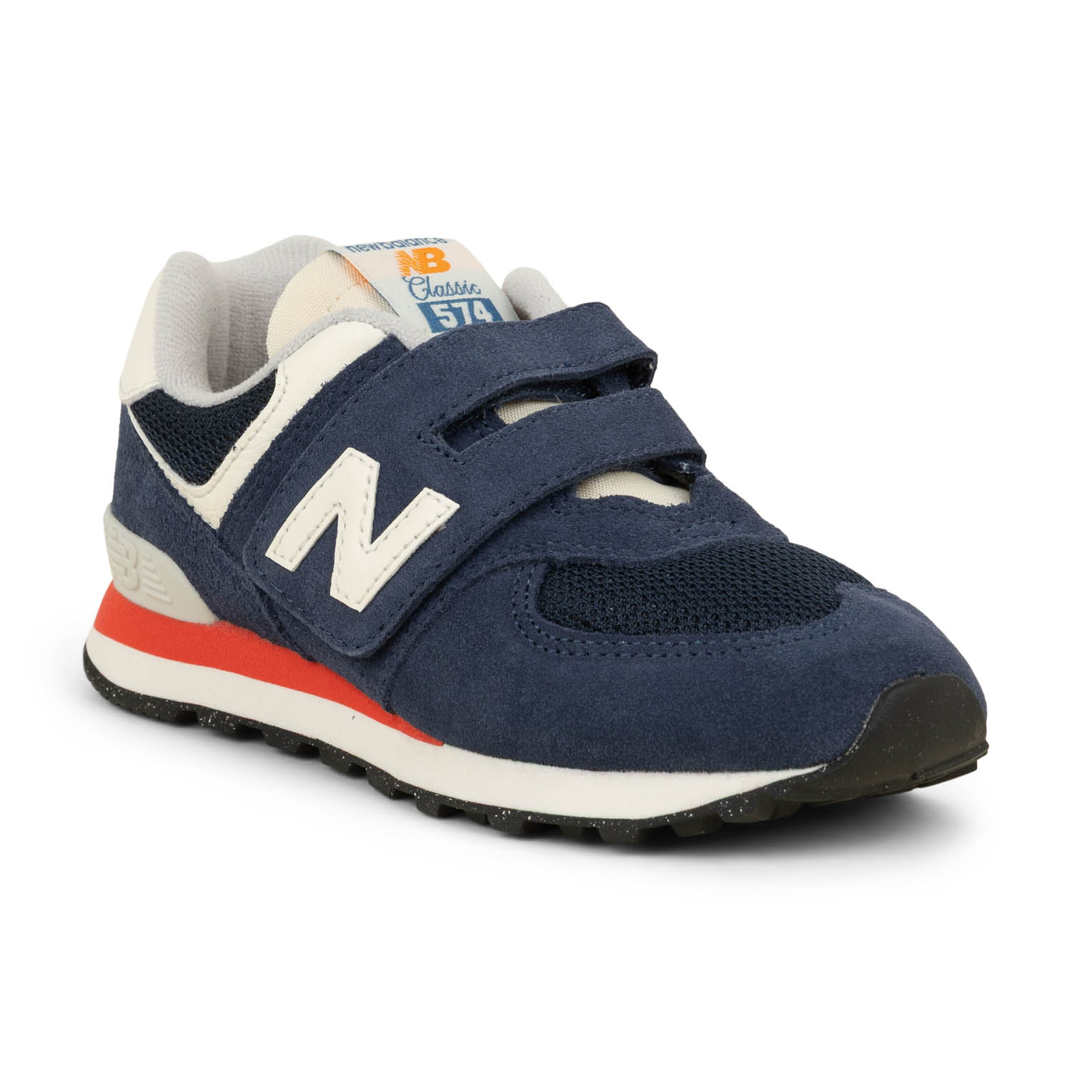 02 - 574 VELCRO - NEW BALANCE -  - Croûte de cuir