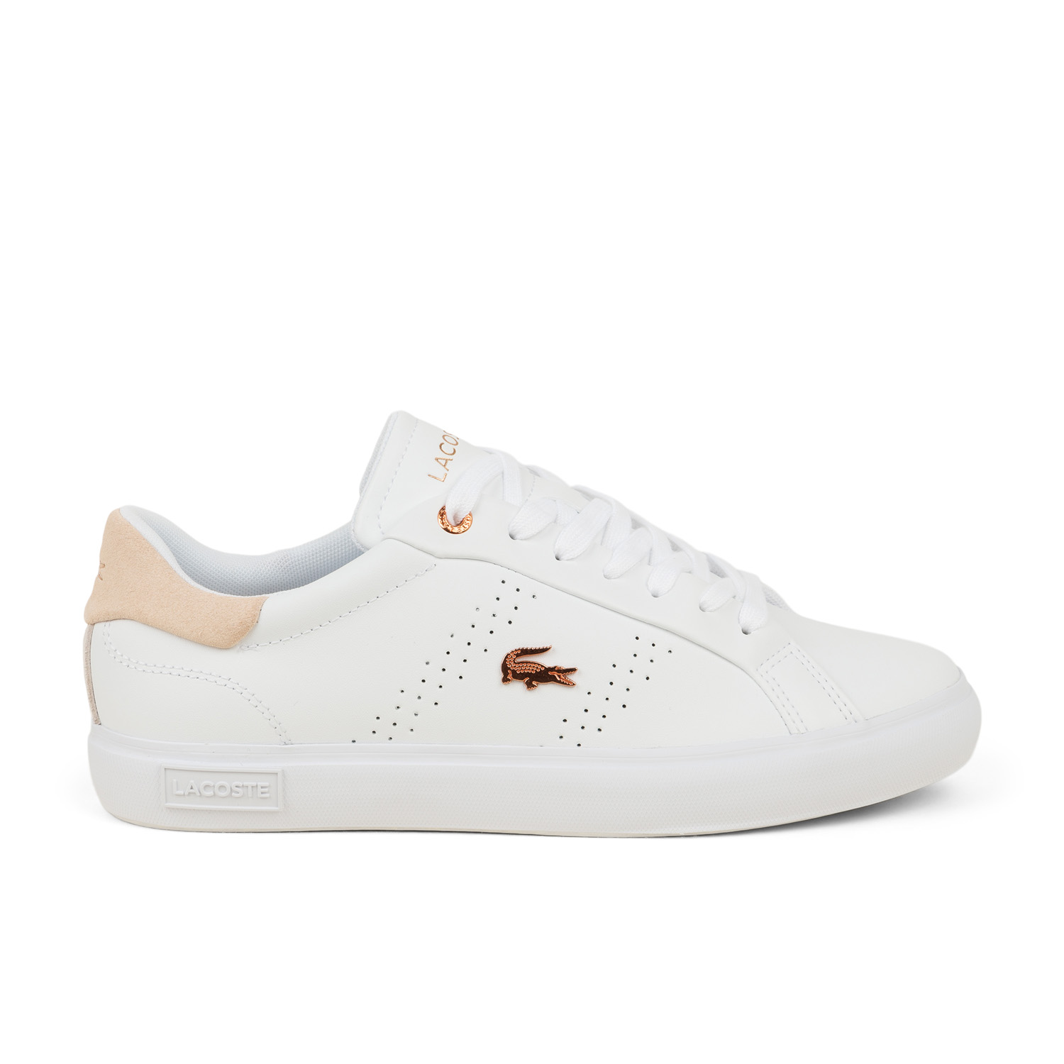 01 - POWER COURT - LACOSTE -  - Cuir