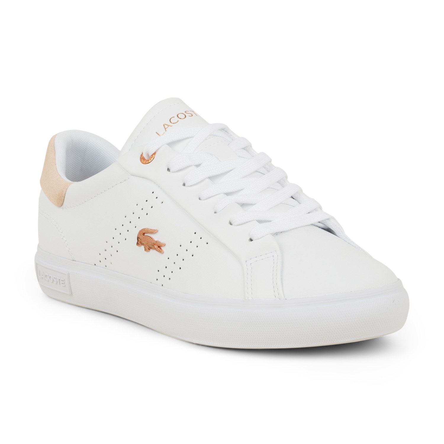 02 - POWER COURT - LACOSTE -  - Cuir