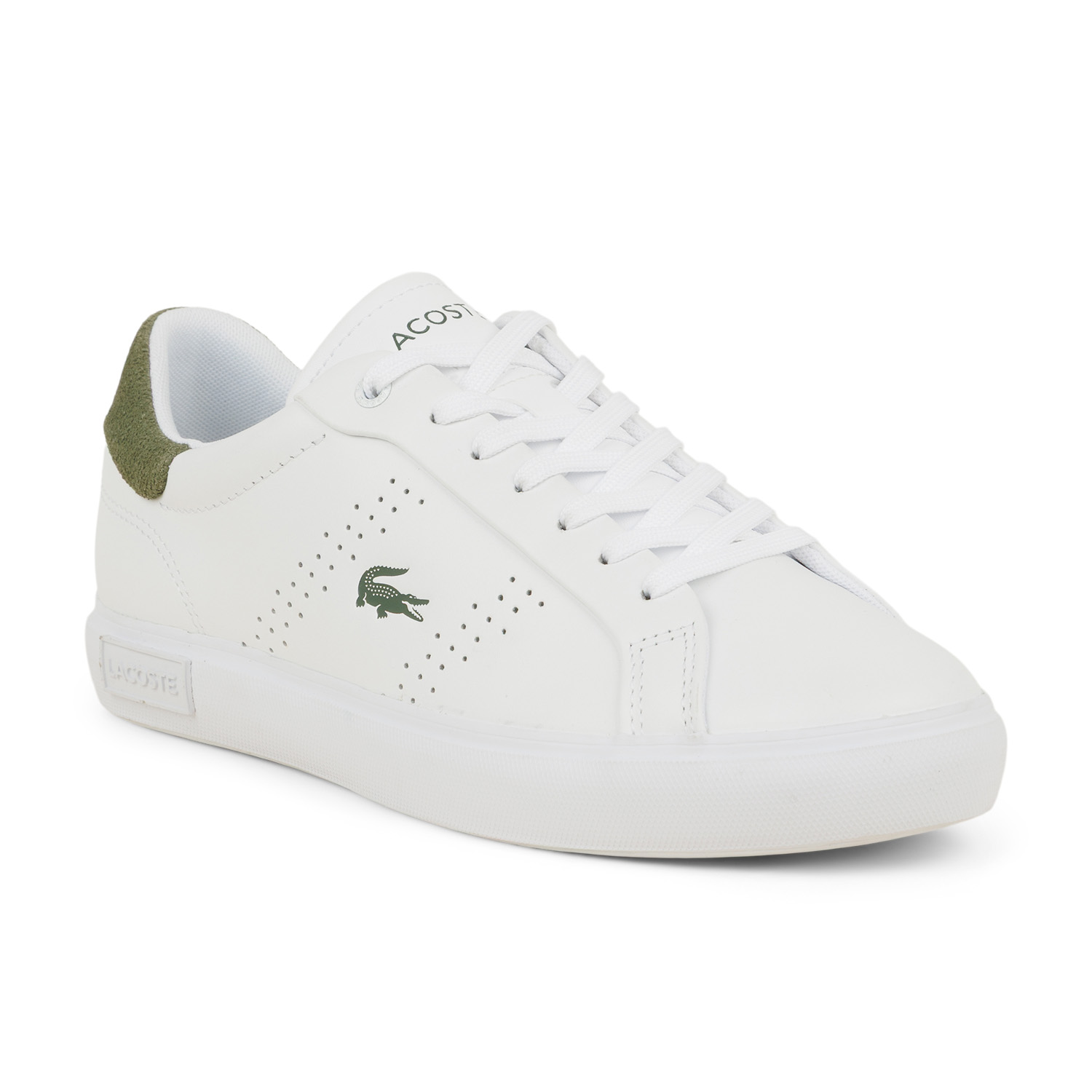 02 - POWER COURT - LACOSTE -  - Cuir