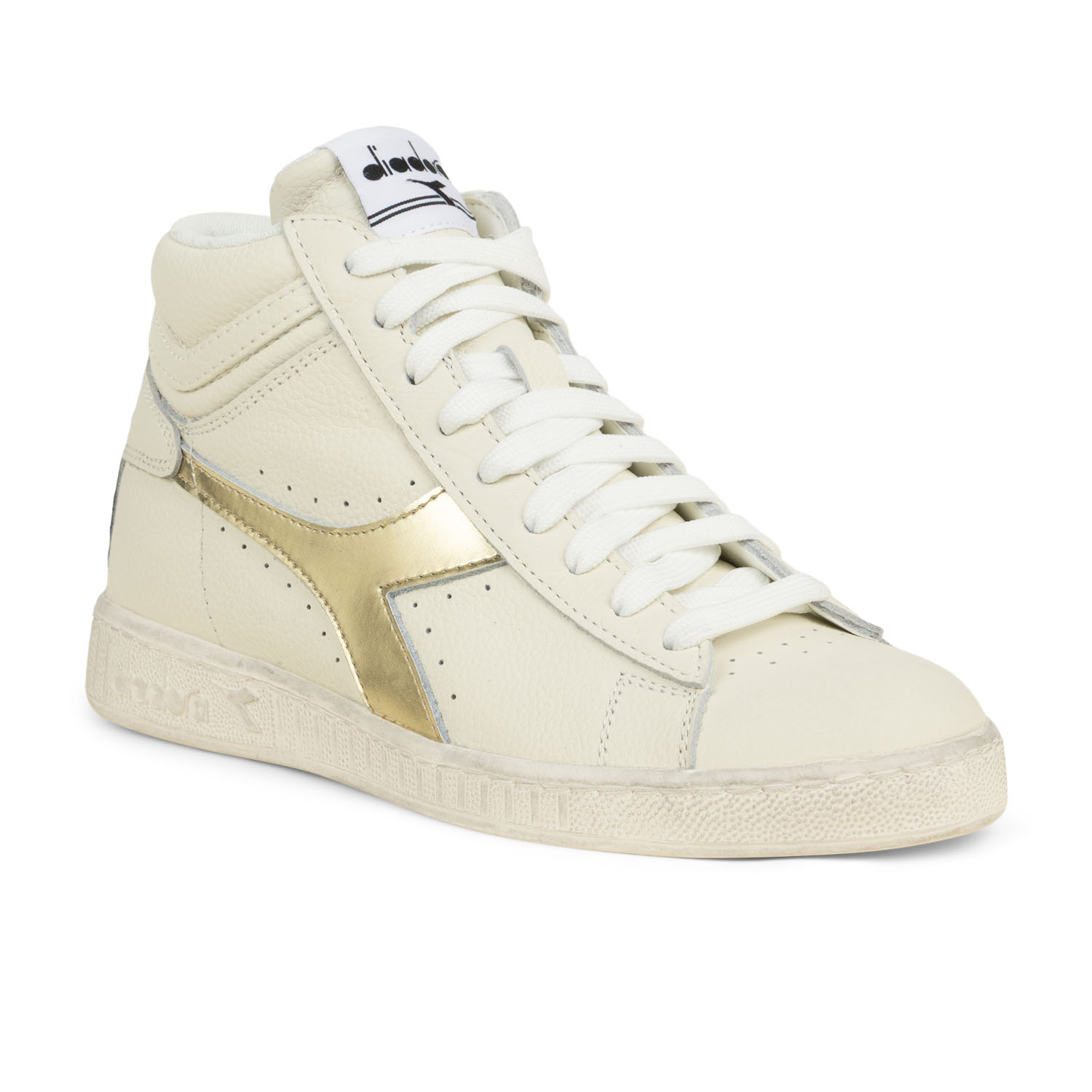02 - GAME HIGHT WAX METAL - DIADORA -  - Cuir
