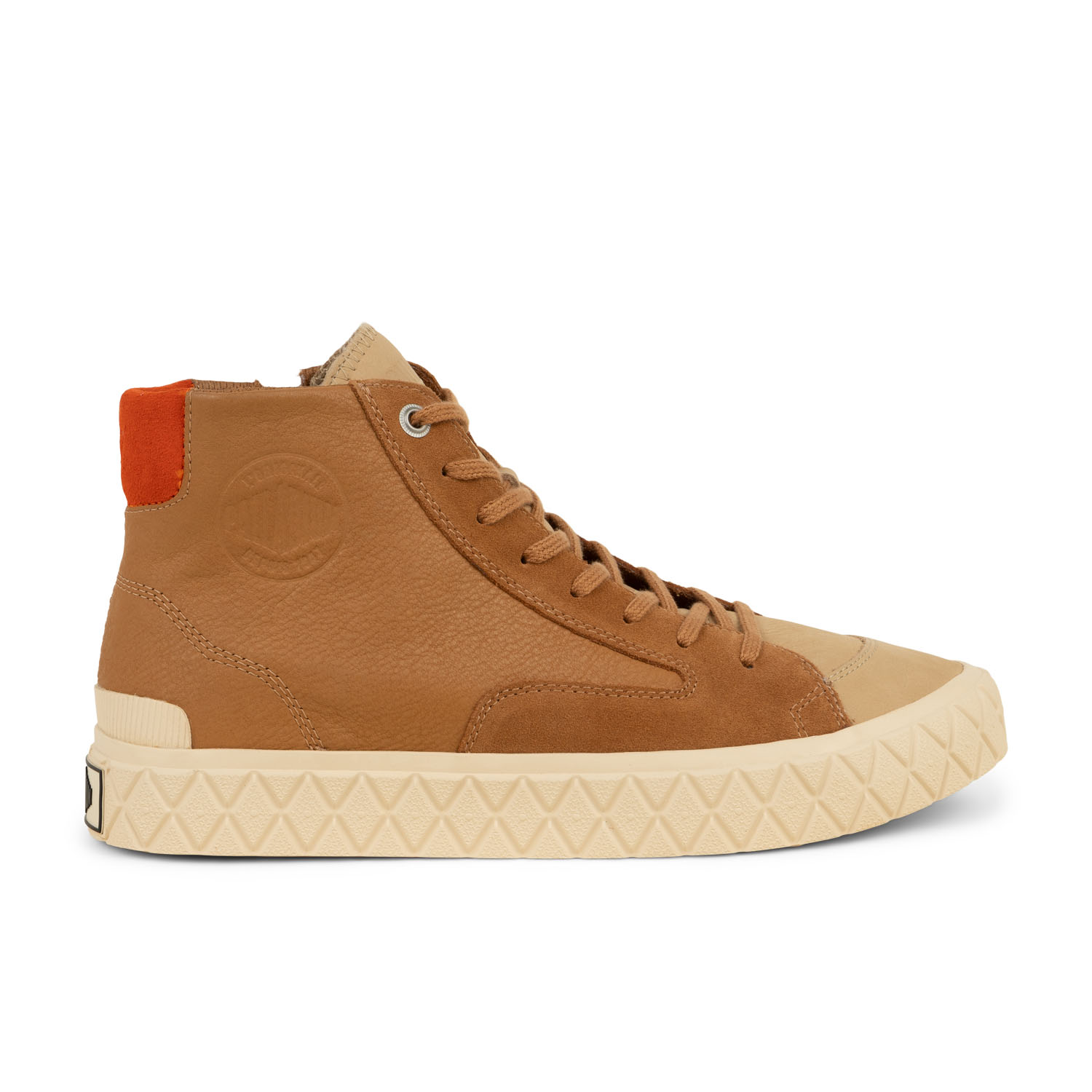 01 - PALLA ACE CHUKKA SDE - PALLADIUM -  - Cuir