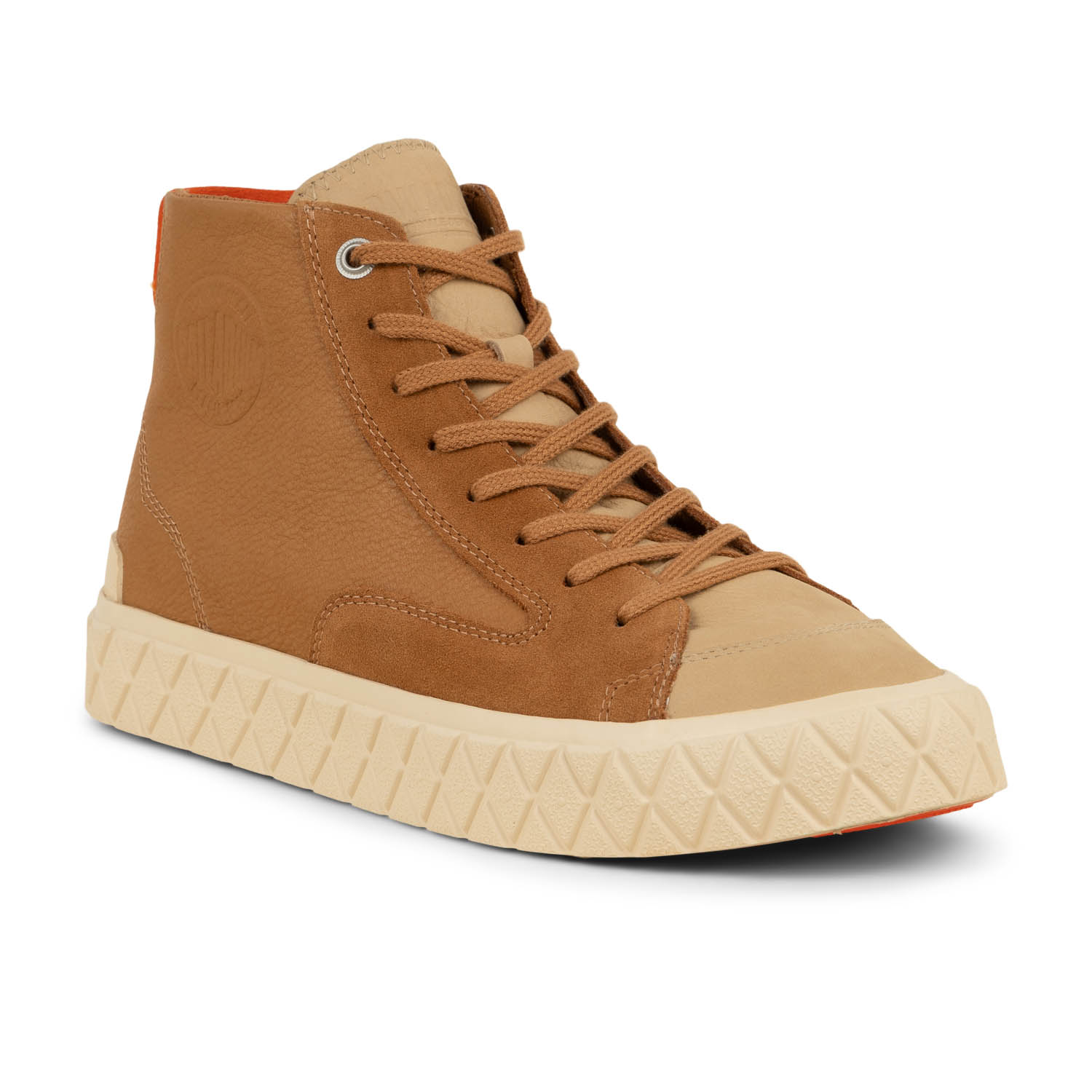 02 - PALLA ACE CHUKKA SDE - PALLADIUM -  - Cuir