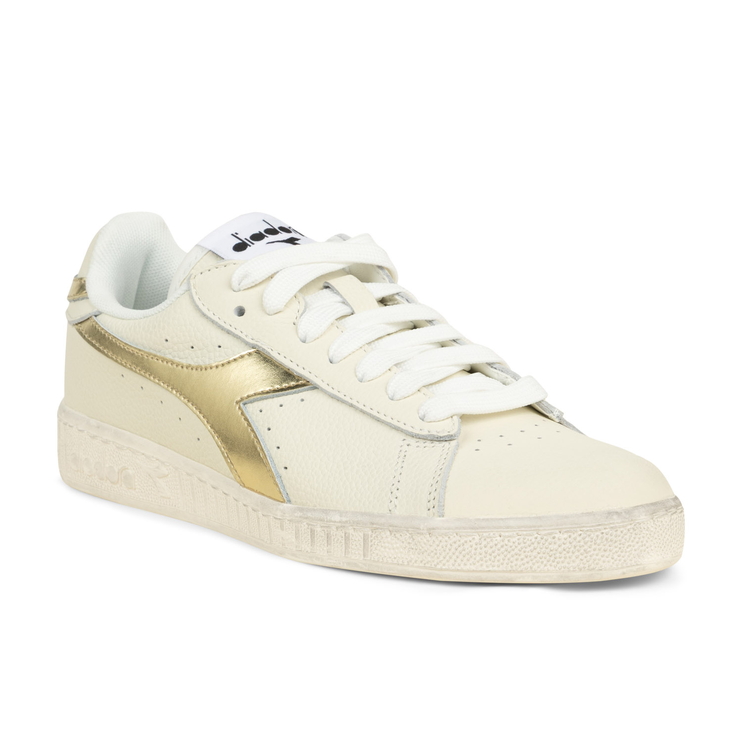 02 - GAME LOW WAXED METAL - DIADORA -  - Cuir
