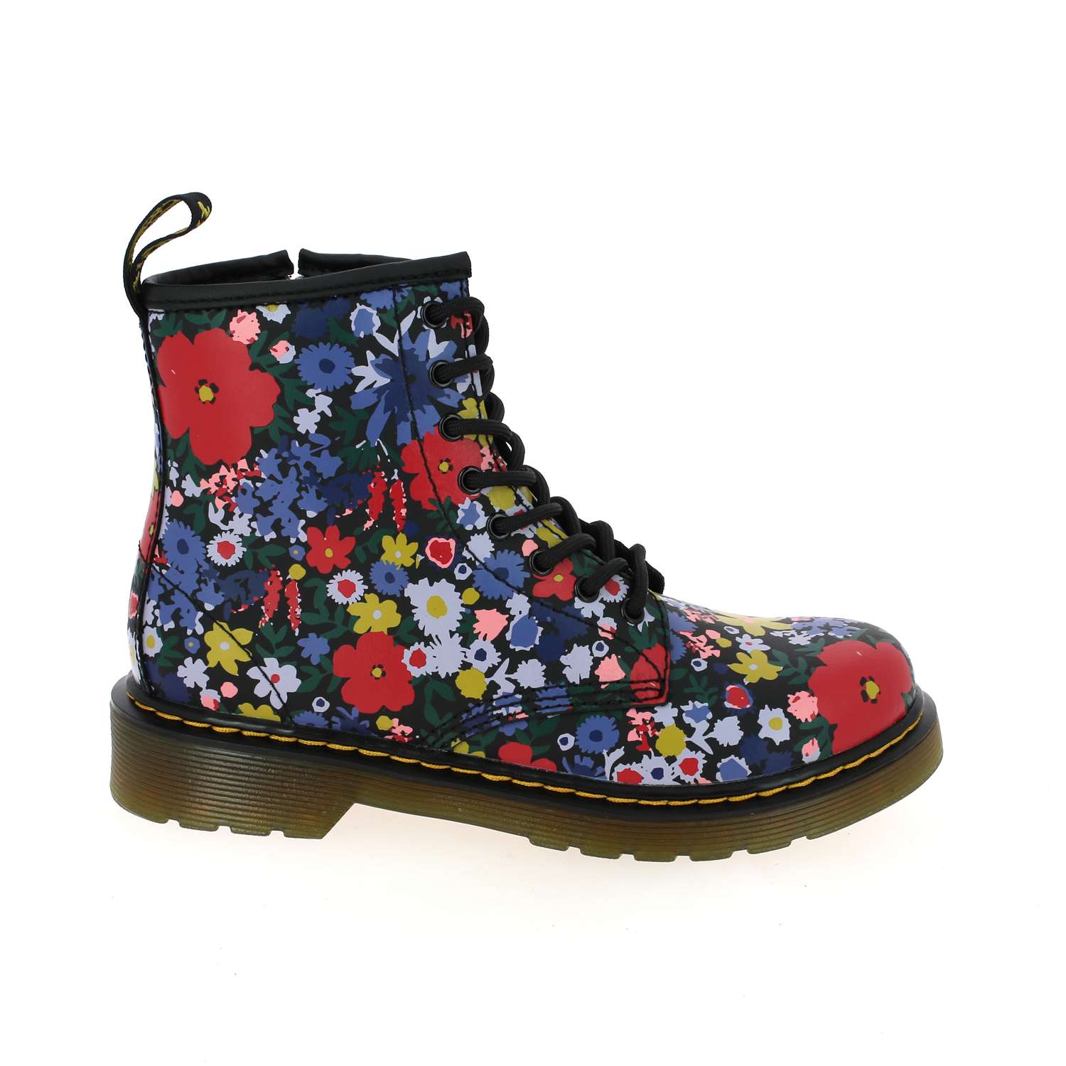 02 - 1460 JUNIOR WANDERFLORA - DOC MARTENS - Boots et bottines - Cuir