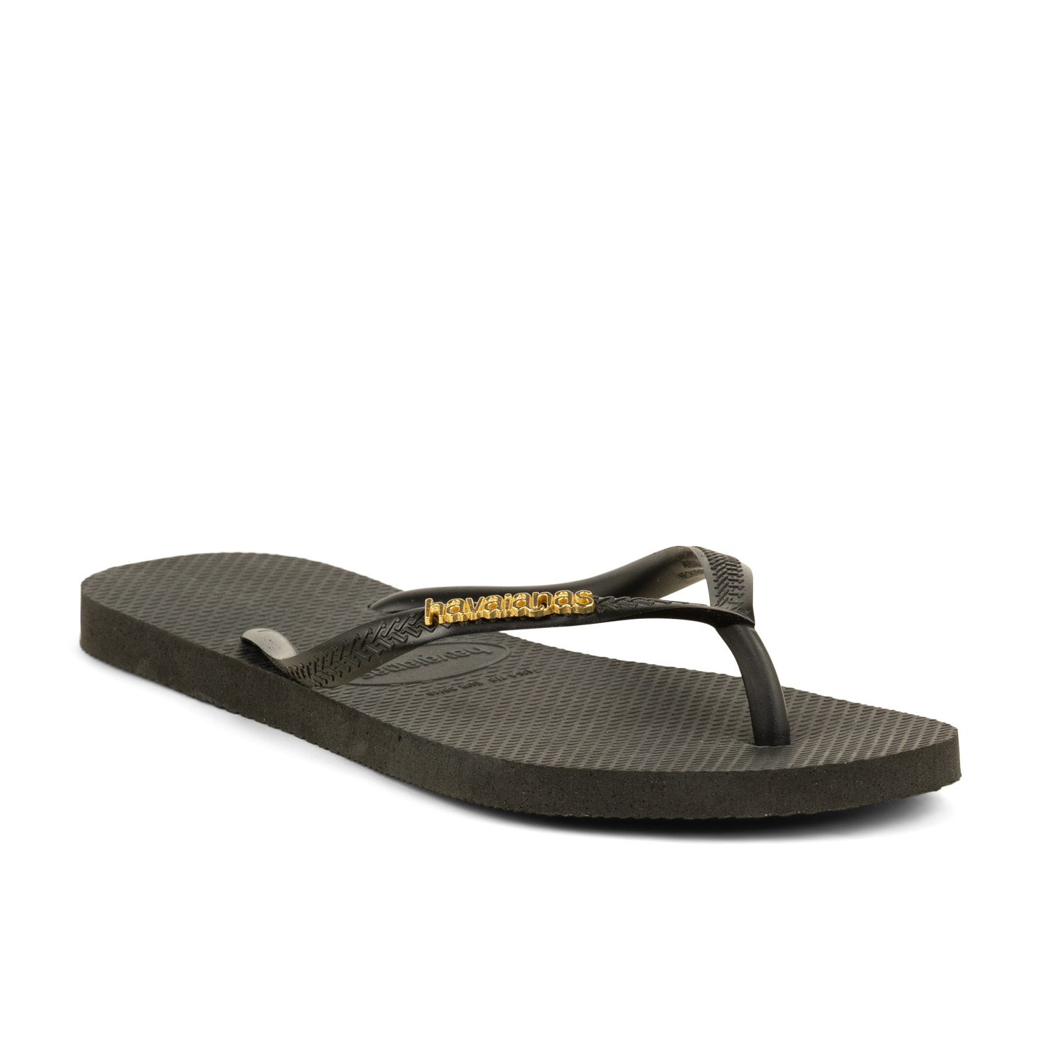 02 - SLIM LOGO METALLIC - HAVAIANAS -  - Caoutchouc