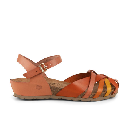 Sandales MONACO 184 YOKONO Marron Femme Bessec Chaussures