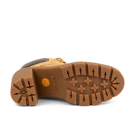 Bottine TEXTO Camel Éco-conçue - Cuir Fourré Semelle Crantée, Style Militaire Moderne