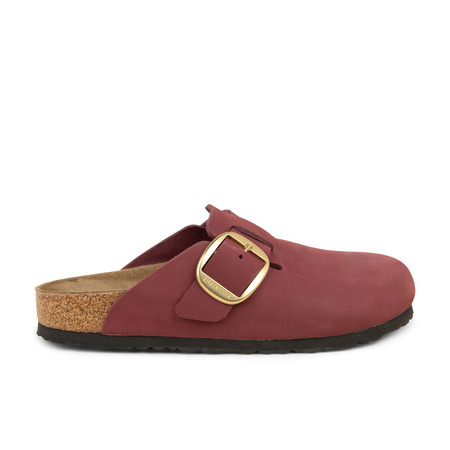 Sandales BOSTON BB NUBUCK BIRKENSTOCK Bordeaux Femme