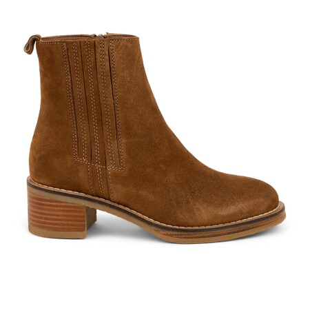 Bottine marron cuir femme on sale