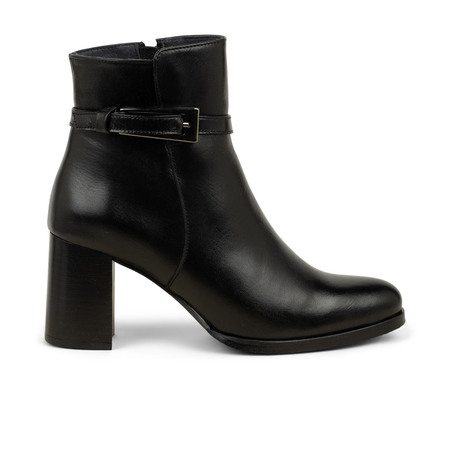 Sandale Compensée Gabor Comfort - Cuir Grainé Blanc, Talon 25mm, Largeur G
