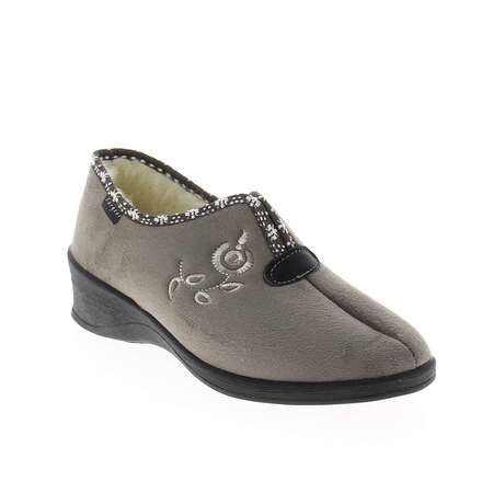 Chausson Bébé Ballerine Cuir - Clémence Blanc