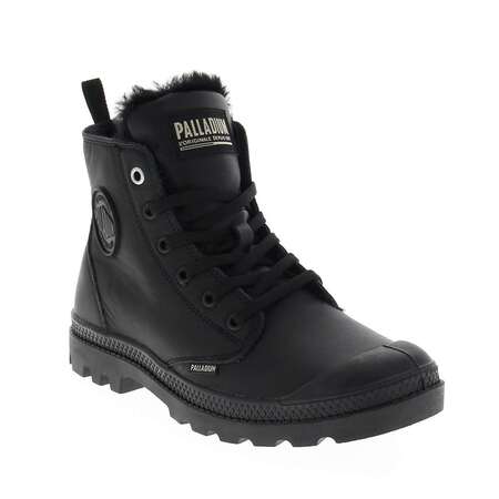Baskets, Boots et bottines PAMPA HI ZIP¨LTH PALLADIUM Noir Femme