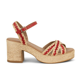 01 - LOCMINE - COCO ABRICOT -  - Cuir / textile