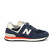 01 - 574 VELCRO - NEW BALANCE -  - Croûte de cuir