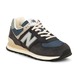 02 - U574 - NEW BALANCE -  - Cuir / textile