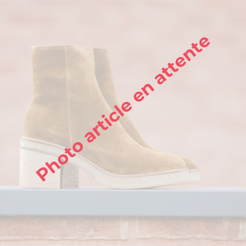 chaussons femme en cuir